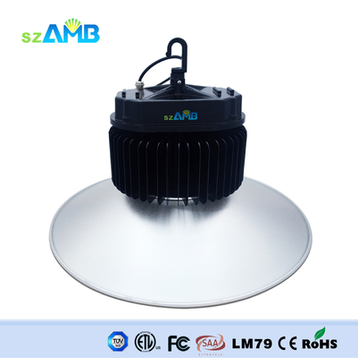 13000 ~ 15000lm IP65 Waterproof 150w AMB Led Highbay Lights Replace 400w Metal Halide Lamp