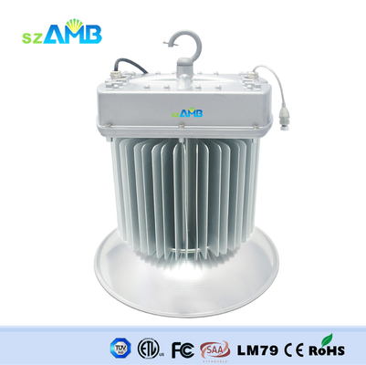 13000 ~ 15000lm IP65 Waterproof 150w AMB Led Highbay Lights Replace 400w Metal Halide Lamp